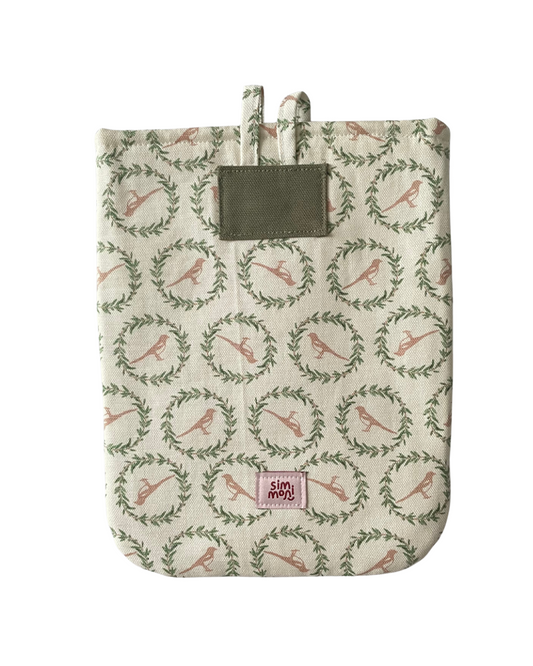 Tweets & Wreaths Book Sleeve