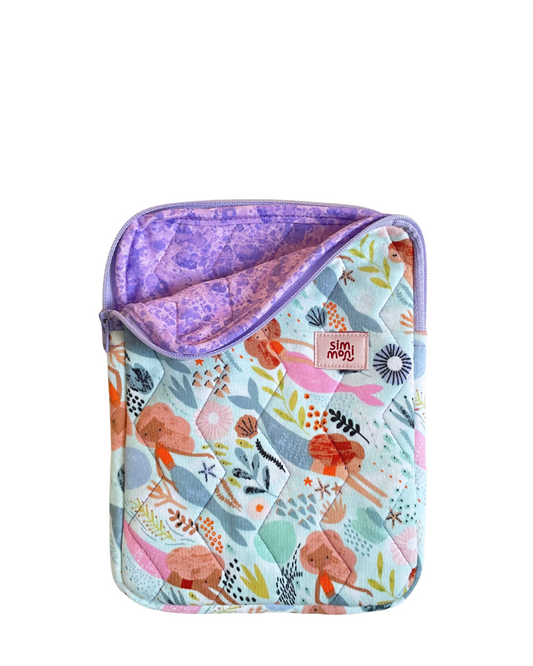 Singing With Mermaids Quilted eReader Sleeve