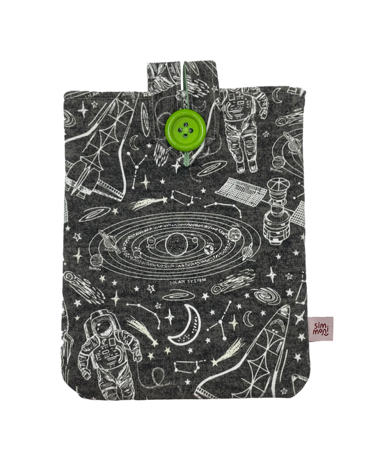 Space Traveller Book Sleeve Glow in the Dark