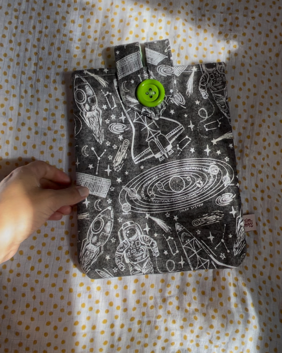 Space Traveller Book Sleeve Glow in the Dark