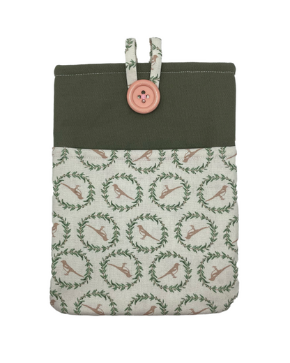 Tweets & Wreaths Book Sleeve