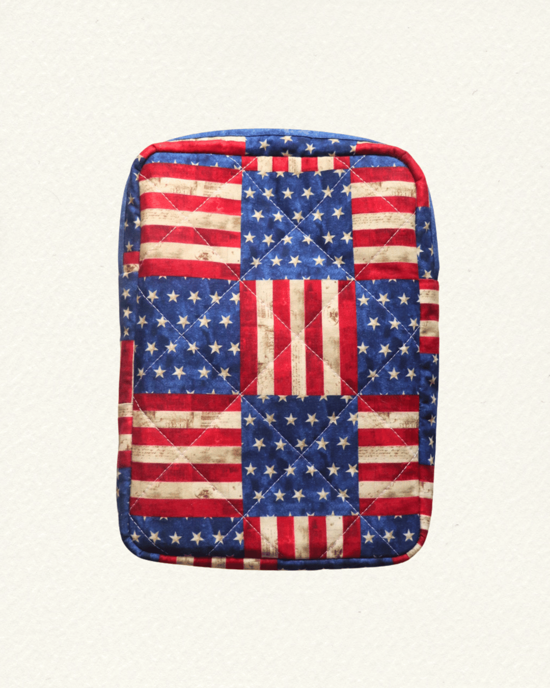 Patriotic US Flag Book Sleeve