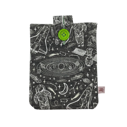 Space Traveller Book Sleeve Glow in the Dark