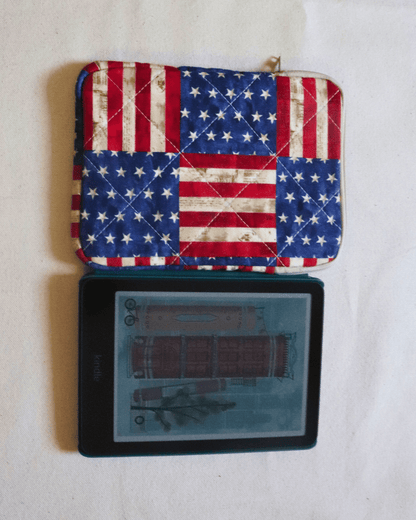 Patriotic US Flag E-Reader Sleeve